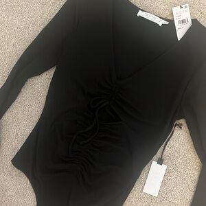 NWT astr black bodysuit